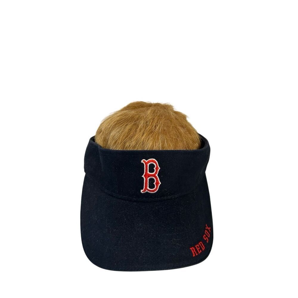 Boston Red Sox baseball visor navy red authentic